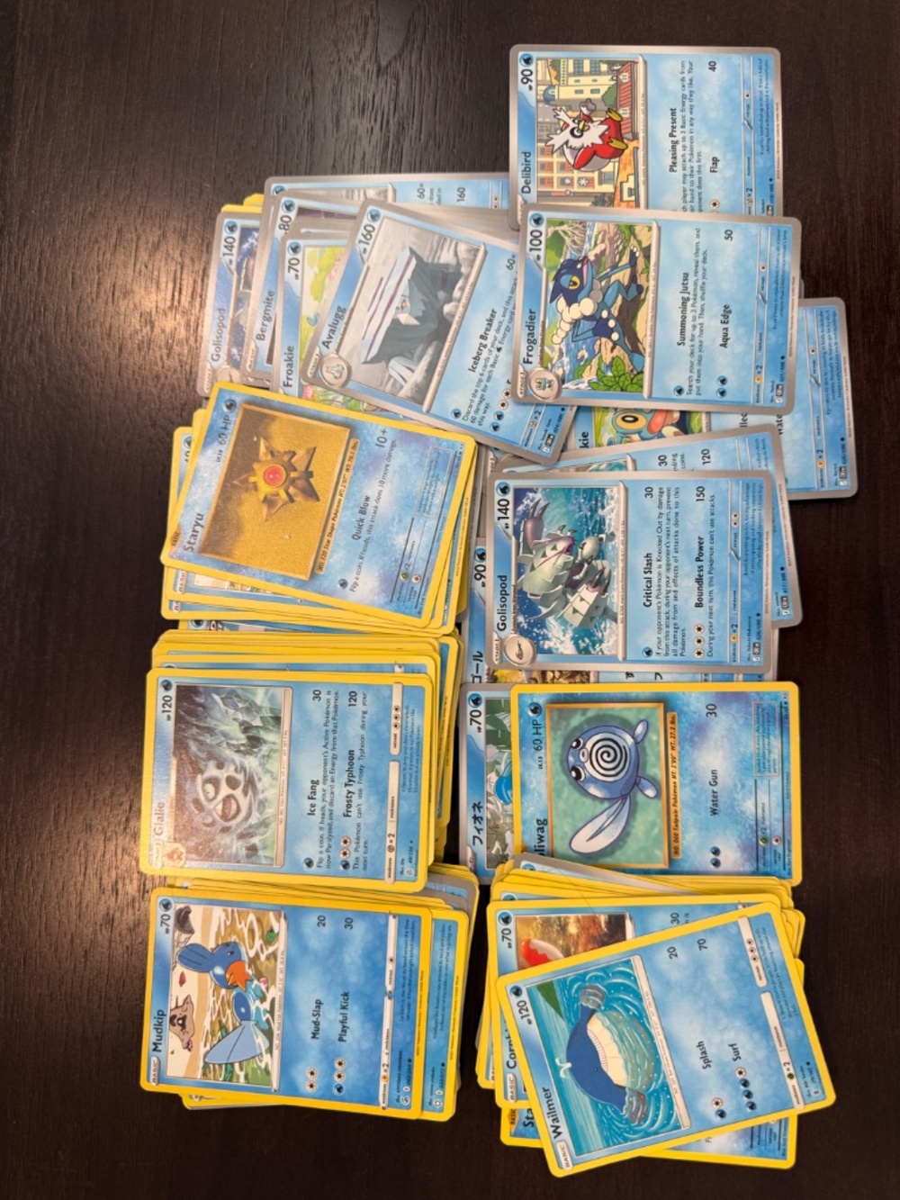 Pokemon Bulk Lot 500+ cards - water, Psychic, and steel - Picture 3 of 5